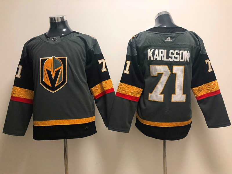 Youth Vegas Golden Knights #71 William Karlsson Gray Adidas Jersey,We sell and wholesale Youth Vegas Golden Knights #71 William Karlsson Gray Adidas Jersey on line form chian!